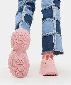 KOI Footwear Strawberry Shortcake Pink Vilun Boots NEW IN