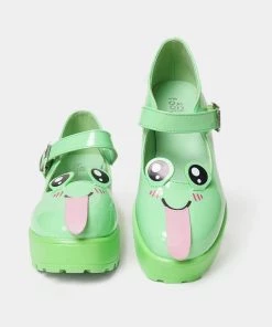 KOI Footwear Tira Mary Janes ‘Cheeky Frog Edition’