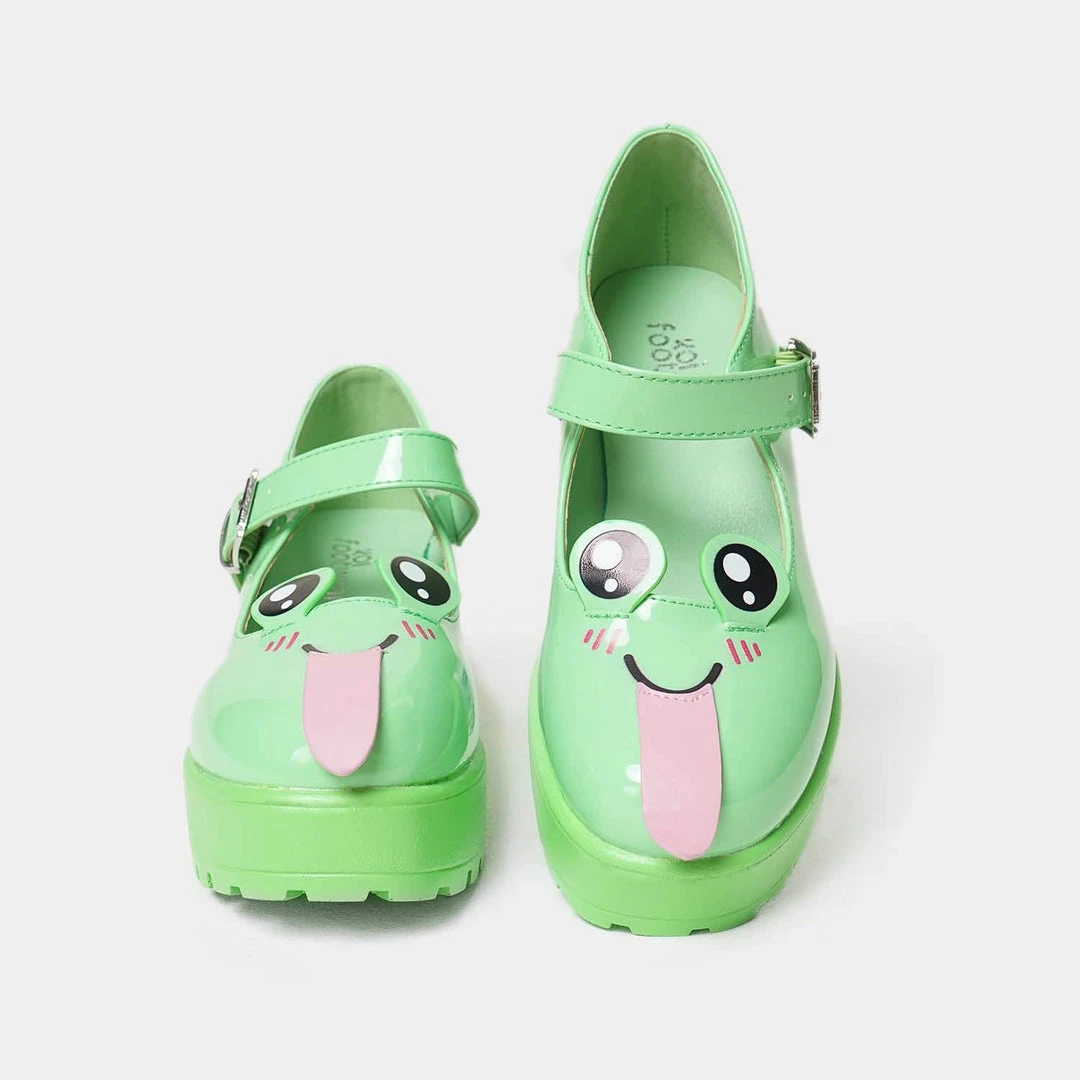 KOI Footwear Tira Mary Janes ‘Cheeky Frog Edition’ 4 KOI Footwear Tira Mary Janes ‘Cheeky Frog Edition’