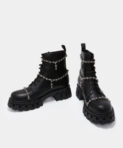 KOI Footwear The Prosecutor Men's Snow Chain Boots NEW IN