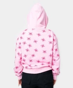 KOI Footwear Invader Of Space Women's Zip Up Hoodie CLOTHING 8 KOI Footwear Invader Of Space Women's Zip Up Hoodie CLOTHING