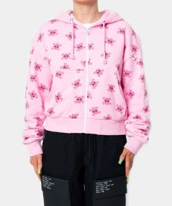 KOI Footwear Invader Of Space Women's Zip Up Hoodie CLOTHING