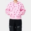 KOI Footwear Invader Of Space Women's Zip Up Hoodie CLOTHING 1 KOI Footwear Invader Of Space Women's Zip Up Hoodie CLOTHING