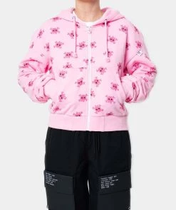 KOI Footwear Invader Of Space Women's Zip Up Hoodie CLOTHING