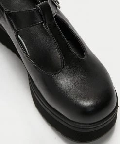 Elegant Shoes Ltd Cassatt Class Platform Mary Janes