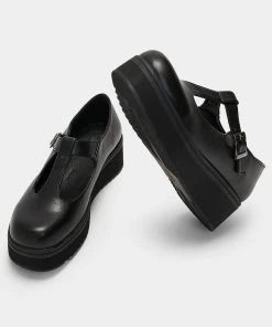 Elegant Shoes Ltd Cassatt Class Platform Mary Janes