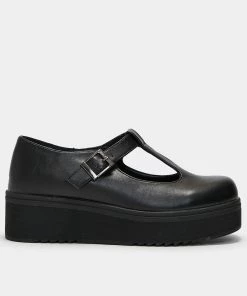 Elegant Shoes Ltd Cassatt Class Platform Mary Janes