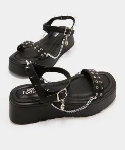 KOI Footwear NEW IN Alchemy Potion Grunge Flatform Sandals 9 KOI Footwear NEW IN Alchemy Potion Grunge Flatform Sandals