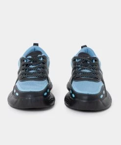 KOI Footwear Acre Blue Cities Men's Chunky Trainers