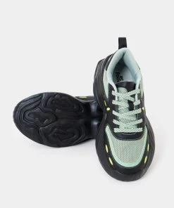 KOI Footwear NEW IN Acre Green Cities Men's Chunky Trainers