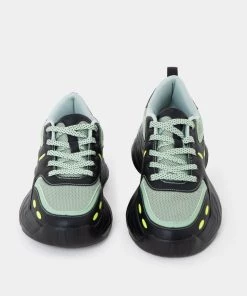 KOI Footwear NEW IN Acre Green Cities Men's Chunky Trainers