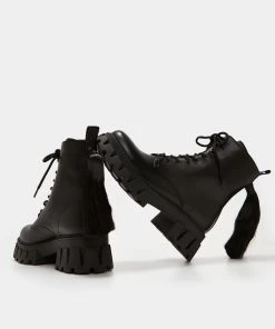 KOI Footwear Archaon, Lord Of Chaos Hair Boots Goth