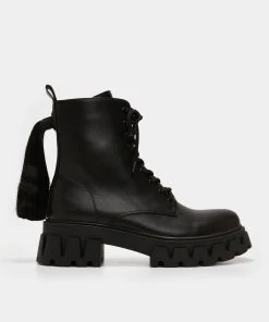 KOI Footwear Archaon, Lord Of Chaos Hair Boots Goth