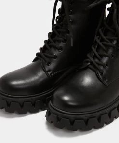 KOI Footwear Archaon, Lord Of Chaos Men's Hair Boots Goth