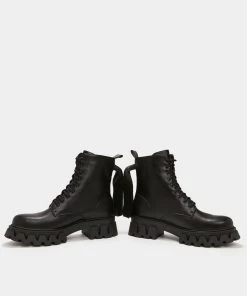 KOI Footwear Archaon, Lord Of Chaos Hair Boots Goth