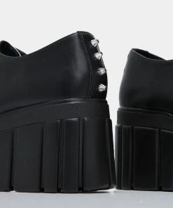 KOI Footwear The Creation White Studded Chunky Shoes