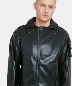 KOI Footwear Goth Bad Habits Men's Vegan Leather Jacket
