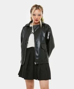 KOI Footwear Goth Bad Habits Women's Vegan Leather Jacket