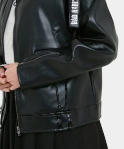 KOI Footwear Goth Bad Habits Women's Vegan Leather Jacket 11 KOI Footwear Goth Bad Habits Women's Vegan Leather Jacket