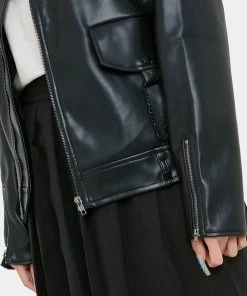 KOI Footwear Goth Bad Habits Women's Vegan Leather Jacket 13 KOI Footwear Goth Bad Habits Women's Vegan Leather Jacket