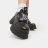 KOI Footwear The Terror Of Monakuma Black Vilun Platform Trainers