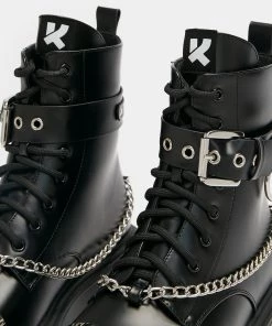 Meijiali Shoes NEW IN Borin Hardware Platform Boots