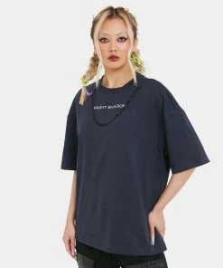KOI Footwear Bright Shadow Women's Oversized T-shirt Summer Collection