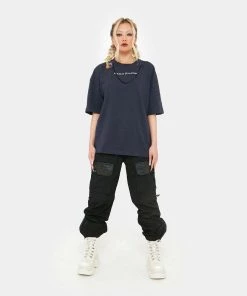 KOI Footwear Bright Shadow Women's Oversized T-shirt Summer Collection