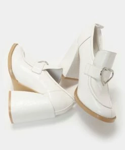 KOI Footwear Delights White Sugar Mules