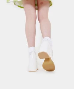 KOI Footwear Delights White Sugar Mules