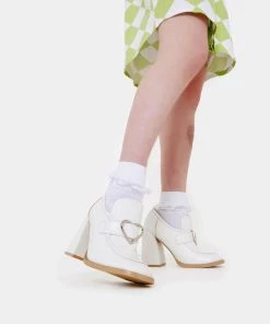 KOI Footwear Delights White Sugar Mules