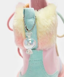 KOI Footwear SS22 Candy Tears Glitter Platform Boots