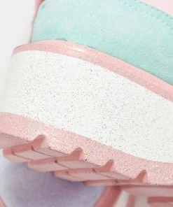 KOI Footwear SS22 Candy Tears Glitter Platform Boots