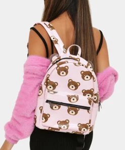 Dongguan Changping Qiaoli Lee Tat Luggage Bags Co., Ltd Kawaii Cuddle Me Pink Bear Backpack