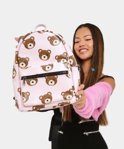 Dongguan Changping Qiaoli Lee Tat Luggage Bags Co., Ltd Kawaii Cuddle Me Pink Bear Backpack
