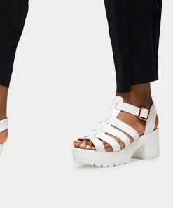 Elegant Shoes Ltd SII Strappy Cleated Sandals WOMEN'S