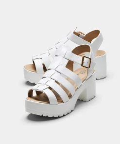 Elegant Shoes Ltd SII Strappy Cleated Sandals WOMEN'S