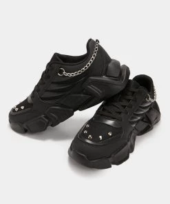 KOI Footwear Dark Materials Men's Chunky Trainers