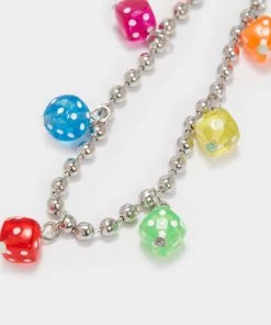 KOI Footwear ACCESSORIES Play The Game Dice Necklace