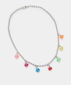 KOI Footwear ACCESSORIES Play The Game Dice Necklace