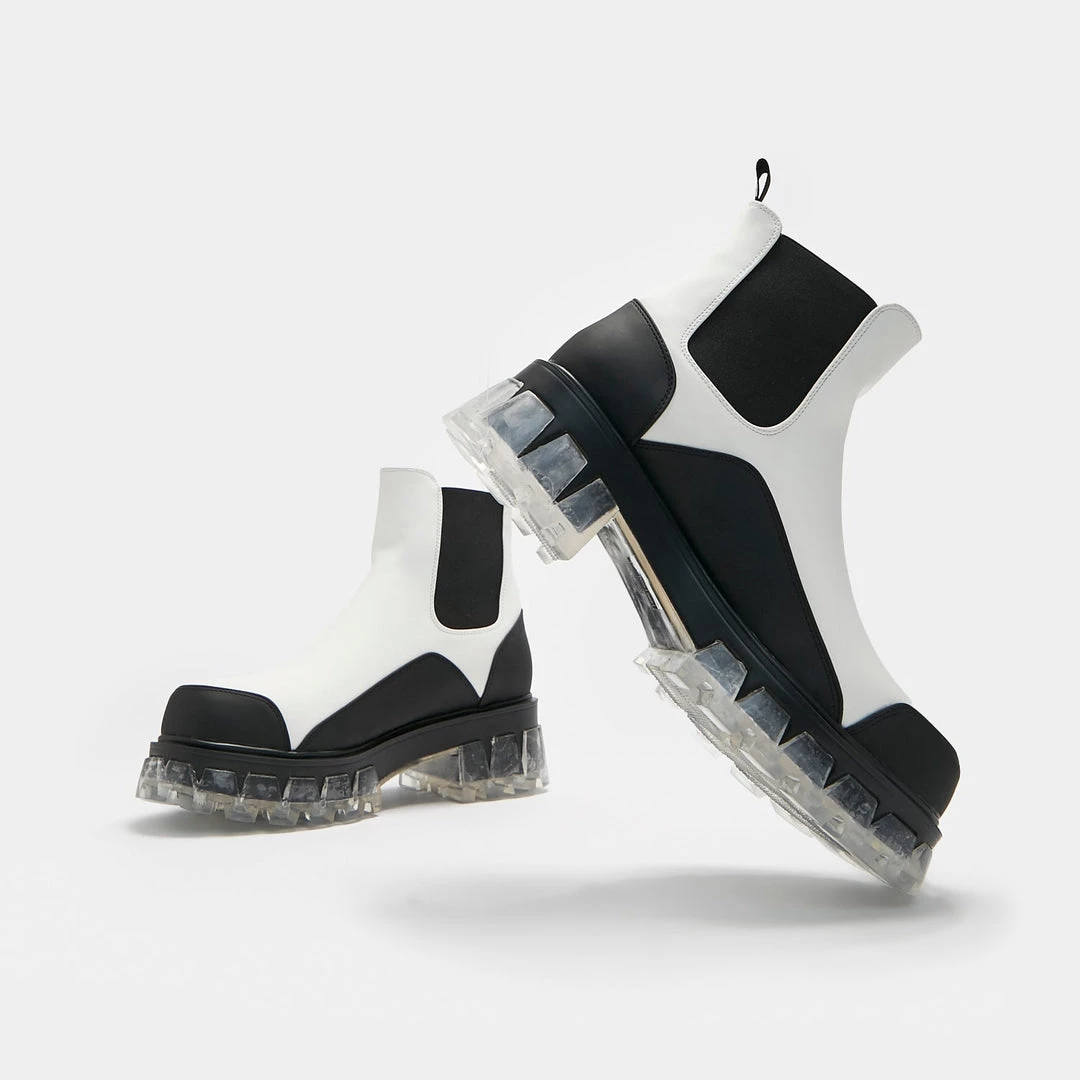 KOI Footwear Duel Under Falling Water Chelsea Boots SALE 4 KOI Footwear Duel Under Falling Water Chelsea Boots SALE