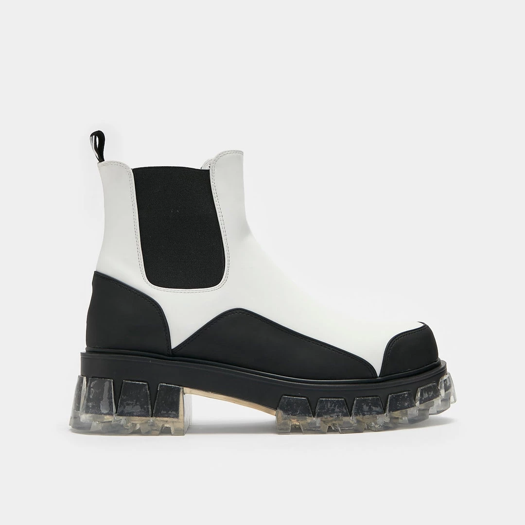 KOI Footwear Duel Under Falling Water Chelsea Boots SALE 9 KOI Footwear Duel Under Falling Water Chelsea Boots SALE