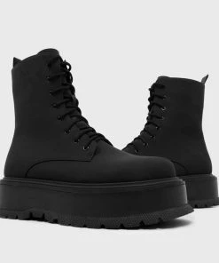 KOI Footwear NEW IN Foundry Men's Platform Ankle Boots 9 KOI Footwear NEW IN Foundry Men's Platform Ankle Boots