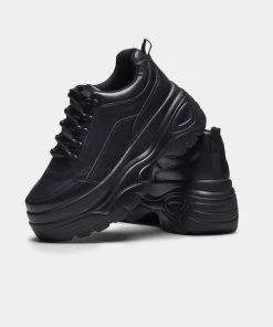 Elegant Shoes Ltd WOMEN'S STRIKER Chunky Bubble Trainers