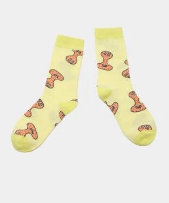 KOI Footwear Kev Yellow Socks