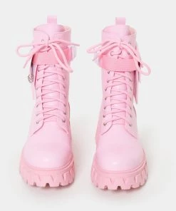KOI Footwear NEW IN Banshee Light Pink Boots
