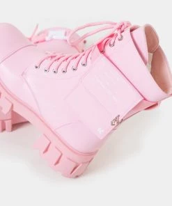 KOI Footwear NEW IN Banshee Light Pink Boots