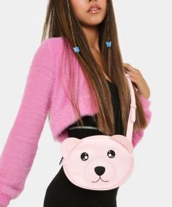 KOI Footwear Kawaii Love Hugs Bear Crossbody Bag