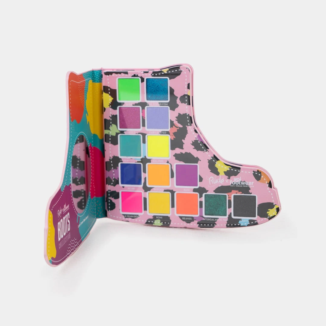 KOI Footwear Koi X Rude Lozo Green Eyeshadow Palette BOOTS 3 KOI Footwear Koi X Rude Lozo Green Eyeshadow Palette BOOTS