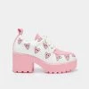 KOI Footwear Princess Juice Heart Chunky Shoes
